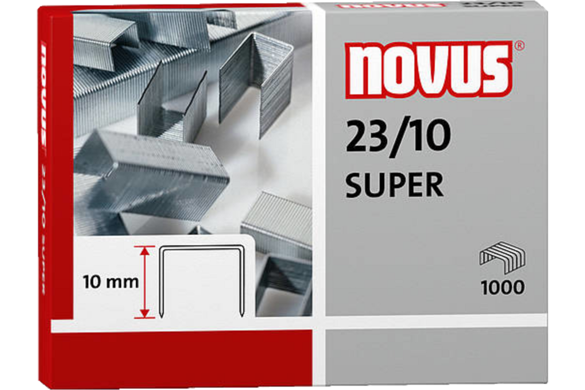 Nietjes 23/10 super Novus, 1000 stuks
