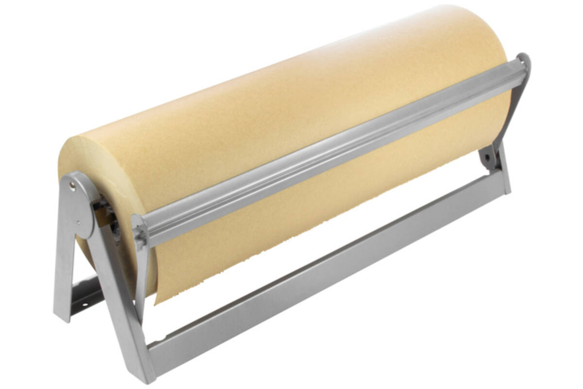 Afrolapparaat voor inpakpapier max. 500 mm breed