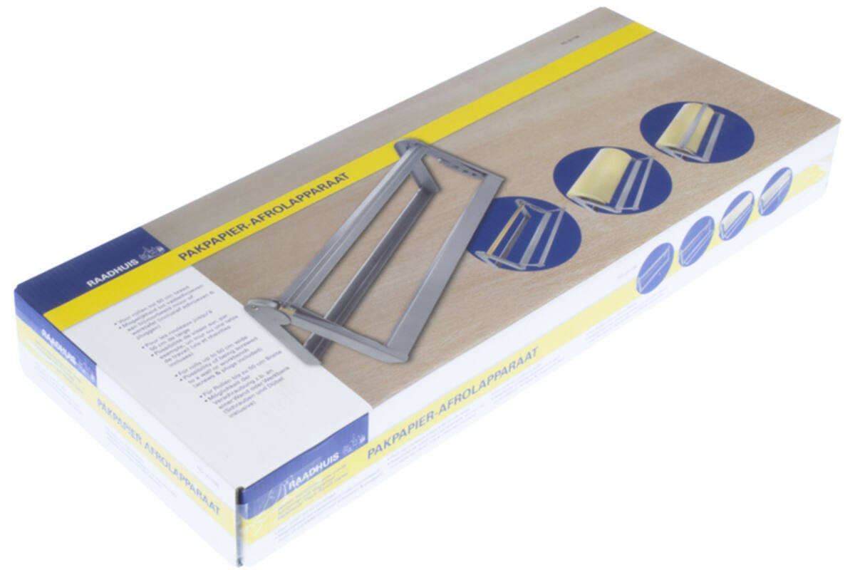 Afrolapparaat voor inpakpapier max. 500 mm breed