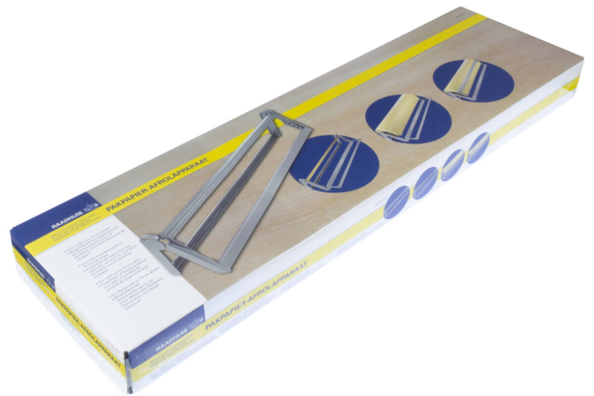 Afrolapparaat voor inpakpapier max. 750 mm breed