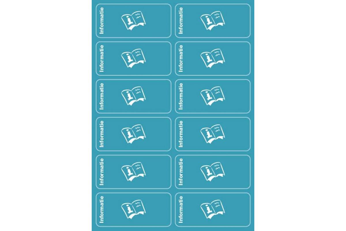 Pictogramstickerpakket 106899 assorti XL