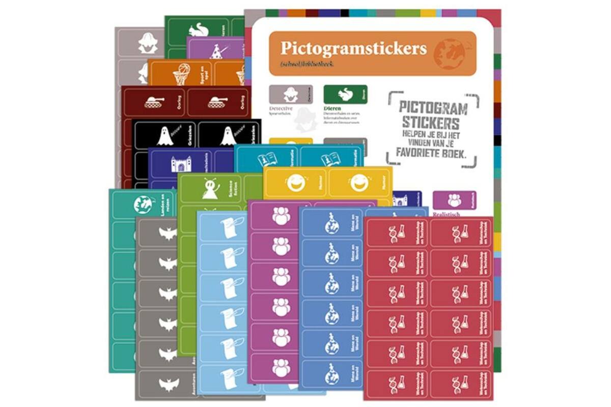 Pictogramstickerpakket 106899 assorti XL