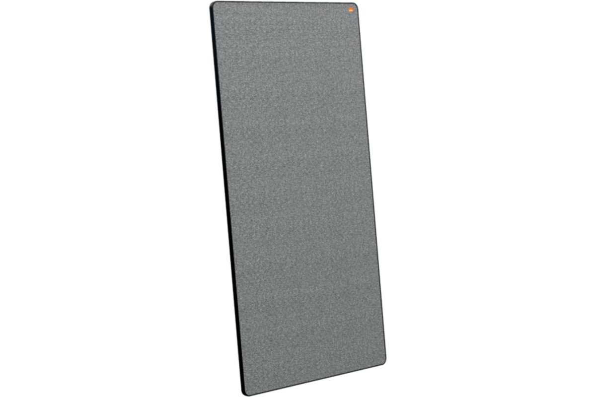 Whiteboard/memobord Nobo Move&Meet afneembaar en draagbaar 180x90cm zwart frame