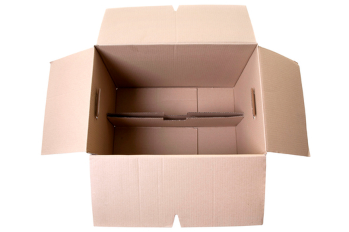 Verhuisdoos IEZZY | 480x320x360 mm | bruin | 25 stuks