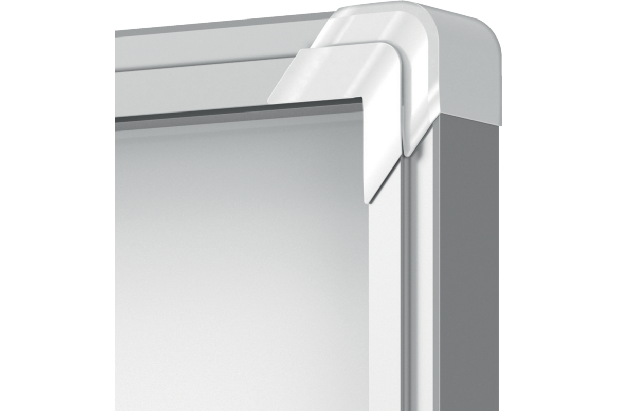 Binnenvitrine Nobo draaideur met slot 4 x A4