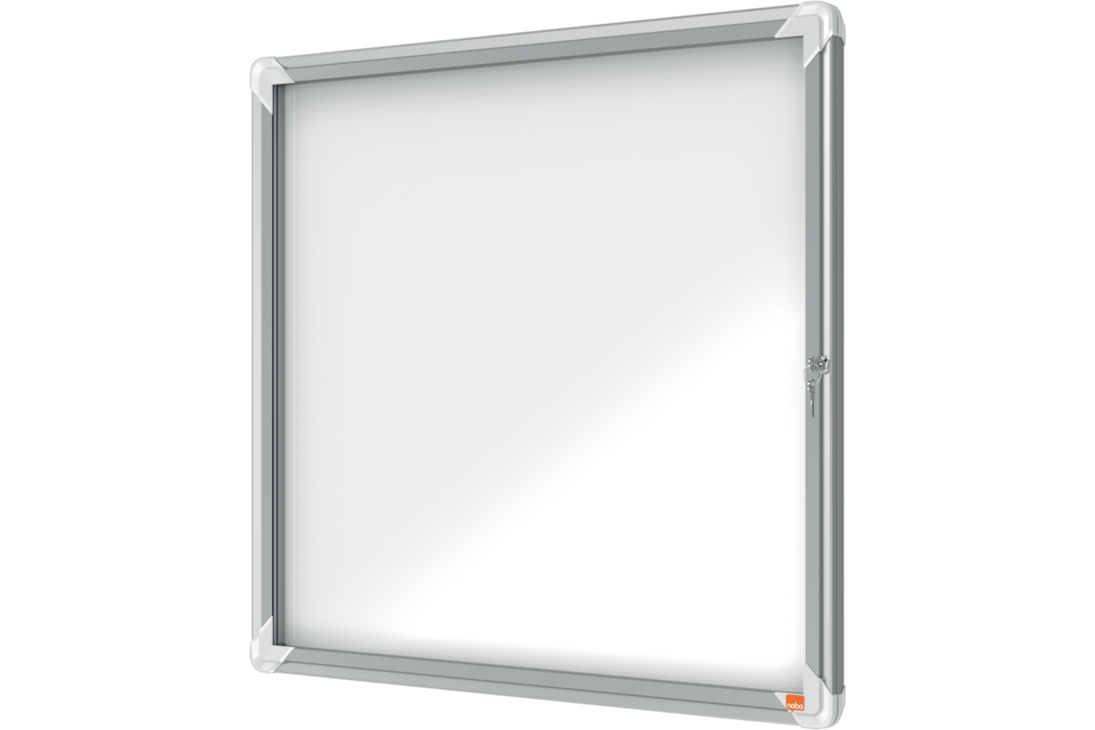 Binnenvitrine Nobo draaideur met slot 6 x A4