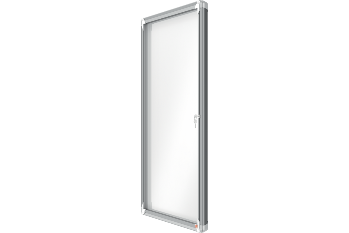 Binnenvitrine Nobo draaideur met slot 9 x A4