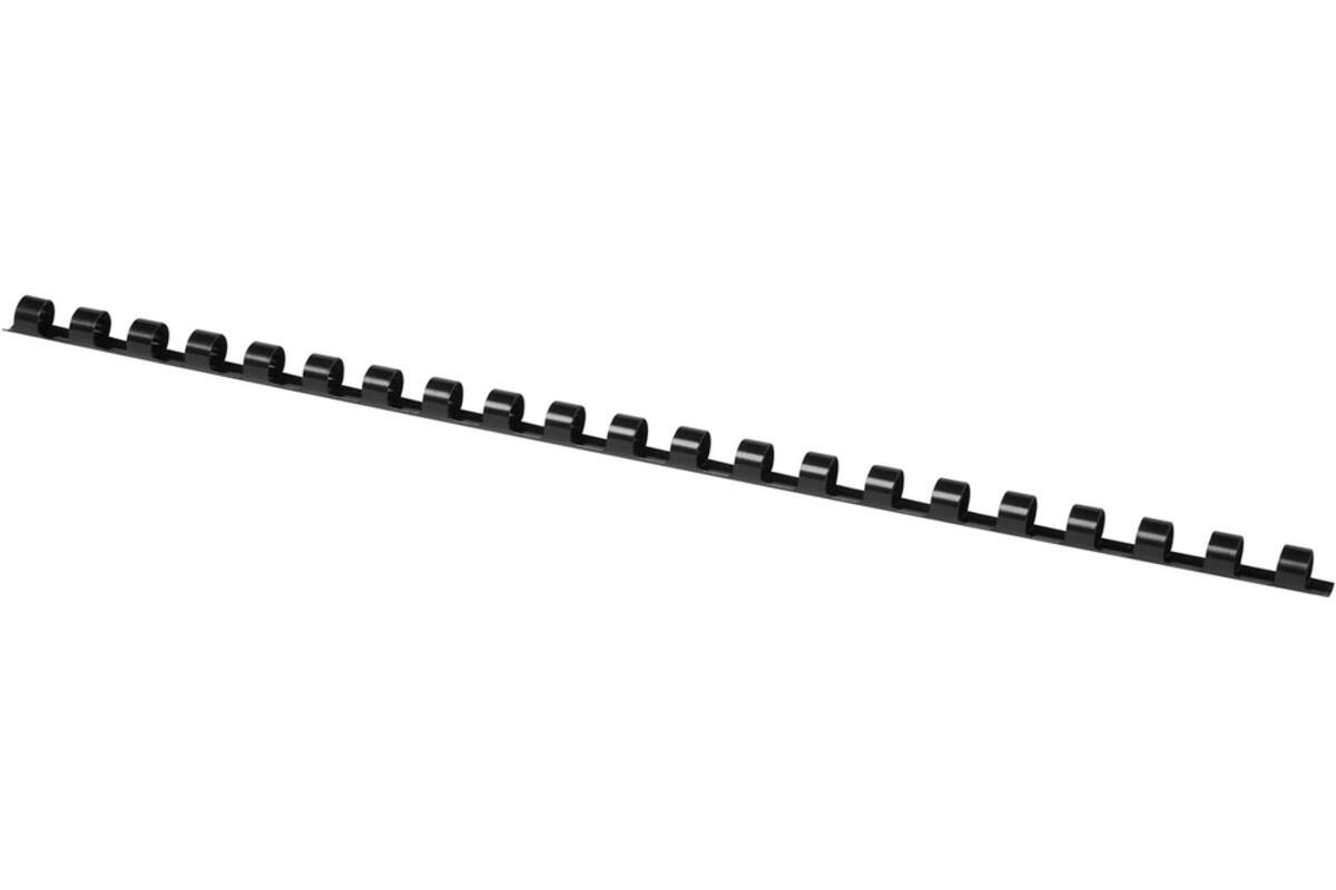 Bindrug zwart 8 mm, 100 stuks