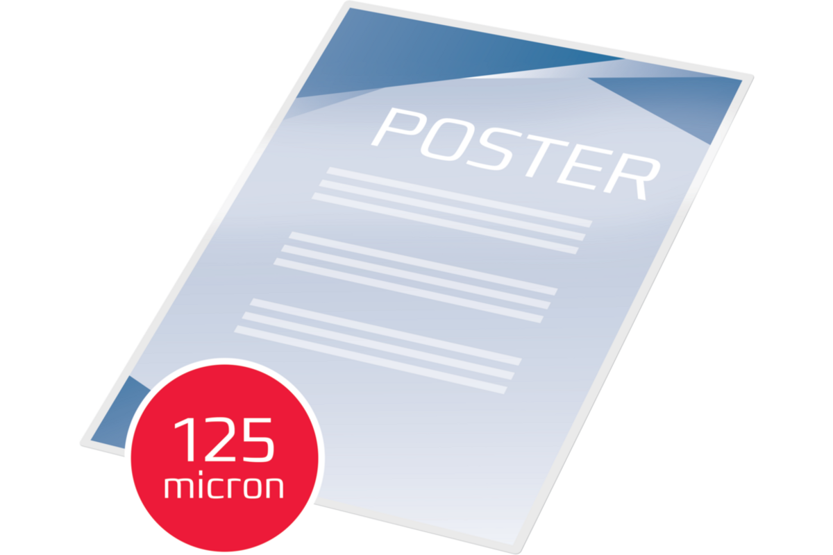 Plastificeer/lamineerhoes A5-125 micron 100 stuks