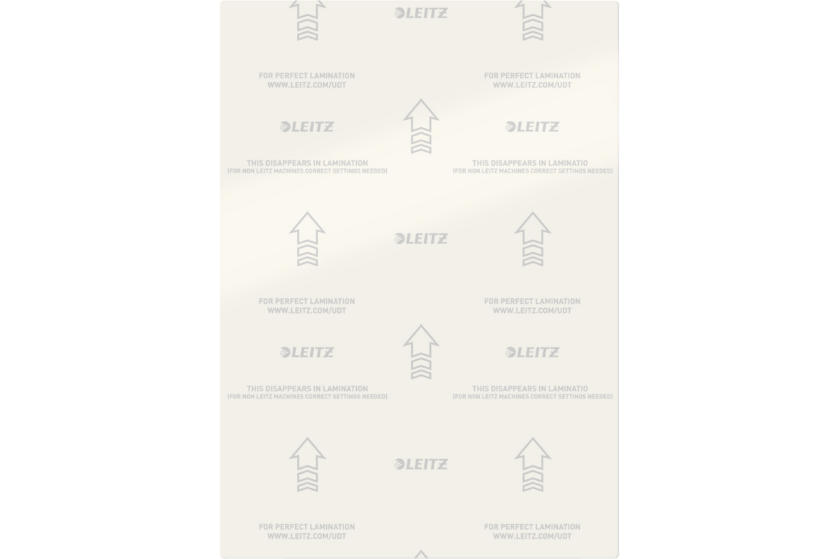 Lamineerhoes/plastificeerhoes Leitz iLam, A4, 80 micron,100 stuks