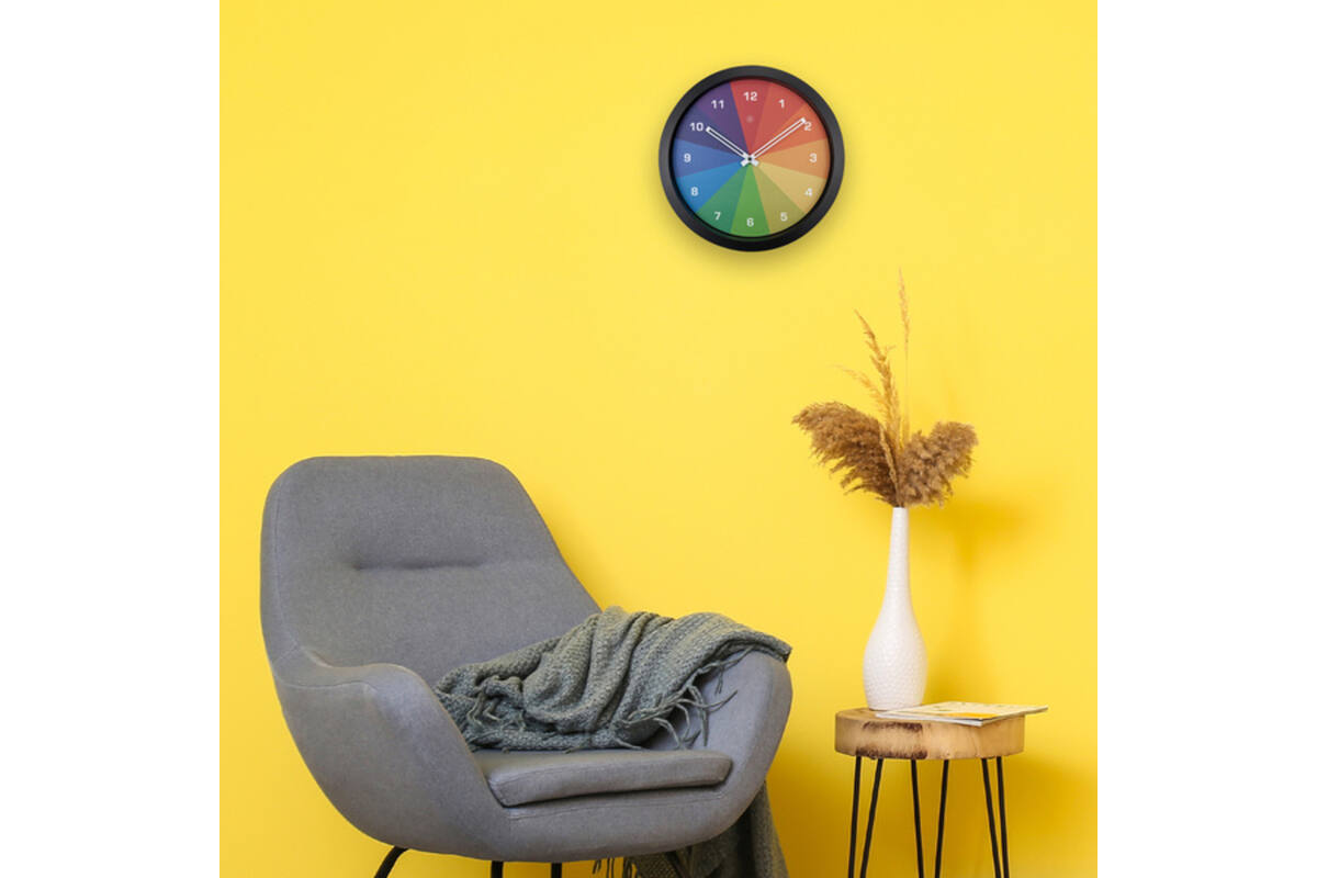 Wandklok 36 cm Multicolor Joy