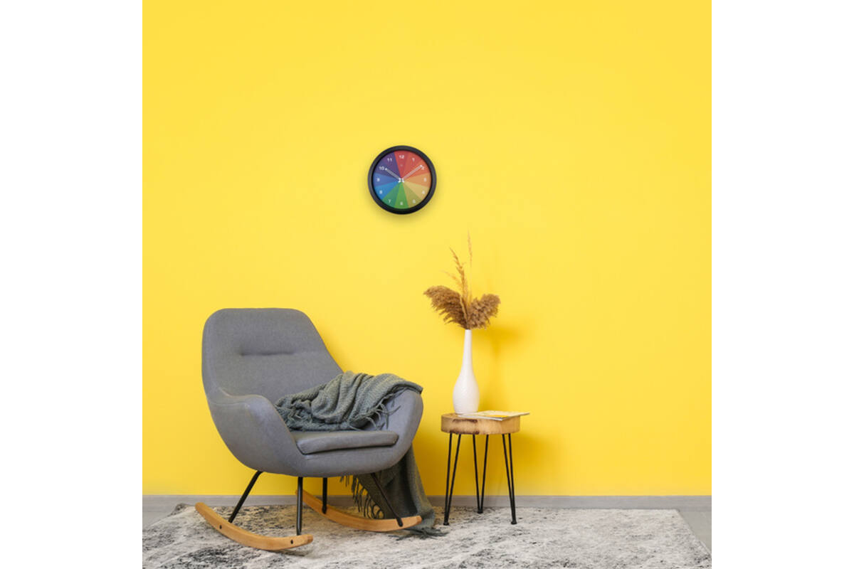 Wandklok 36 cm Multicolor Joy