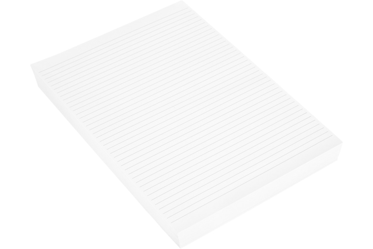 Projectpapier gelijnd A4 70 gr., 500 vel