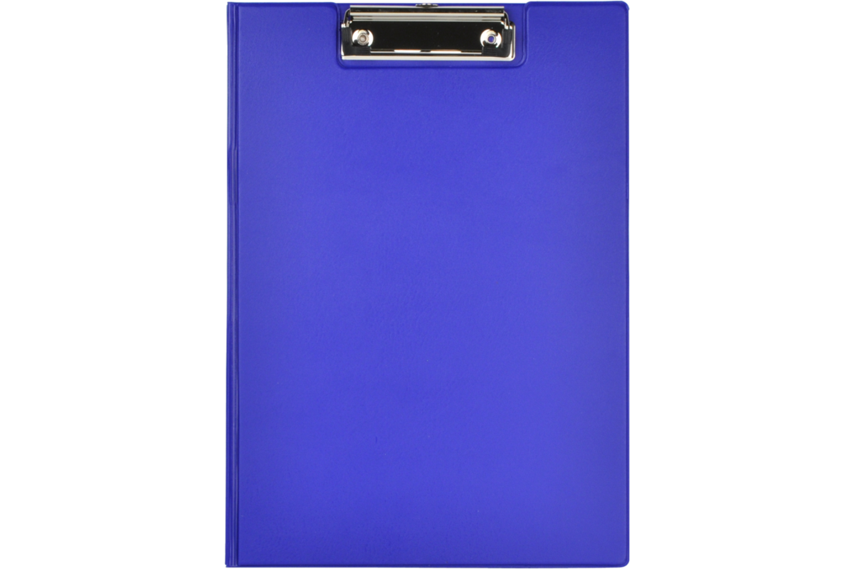 Klembord A4 dubbel PVC blauw