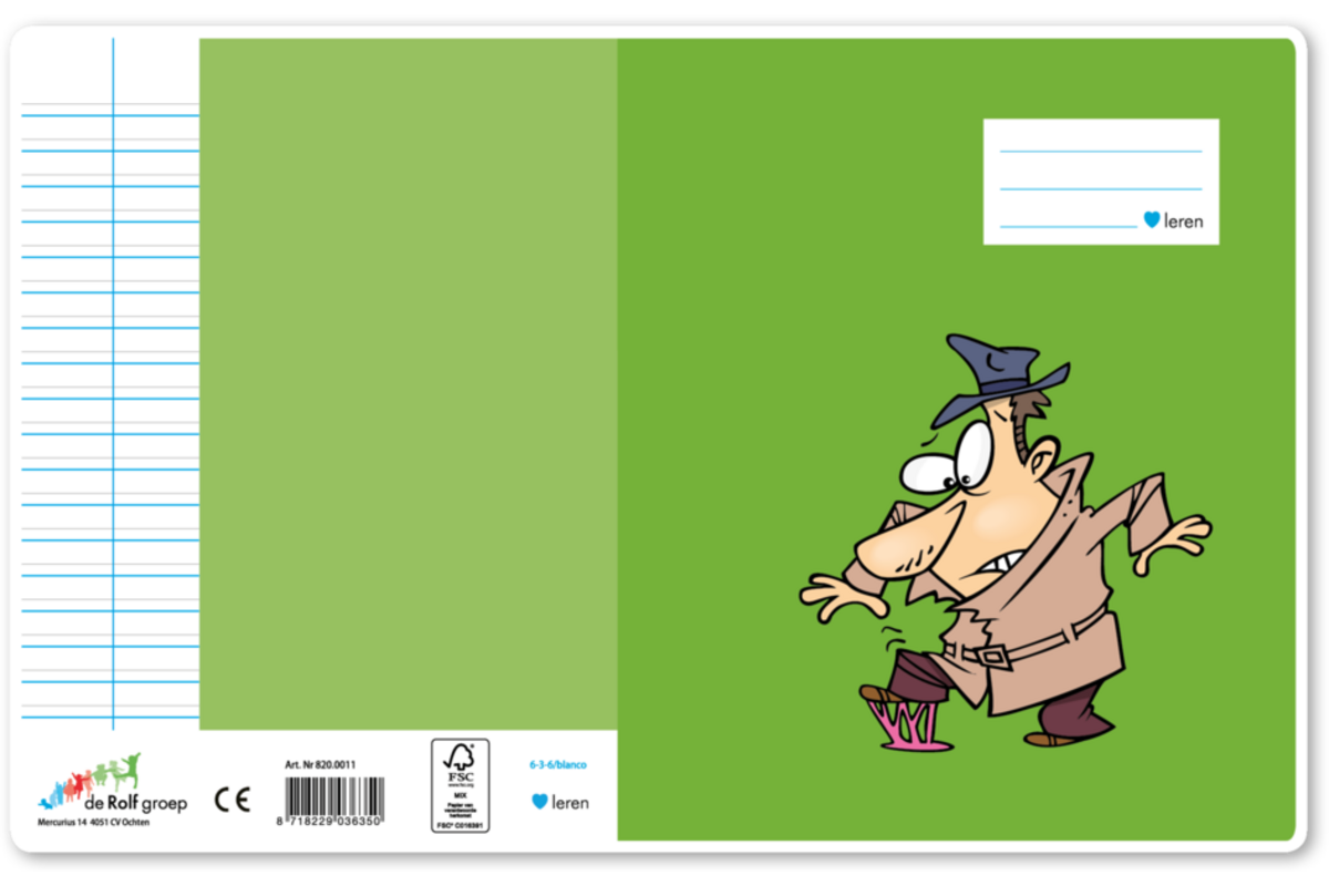 Projectschriften 6-3-6/blanco, cartoon, 16,5 x 21 cm, 80 gr (25 stuks)
