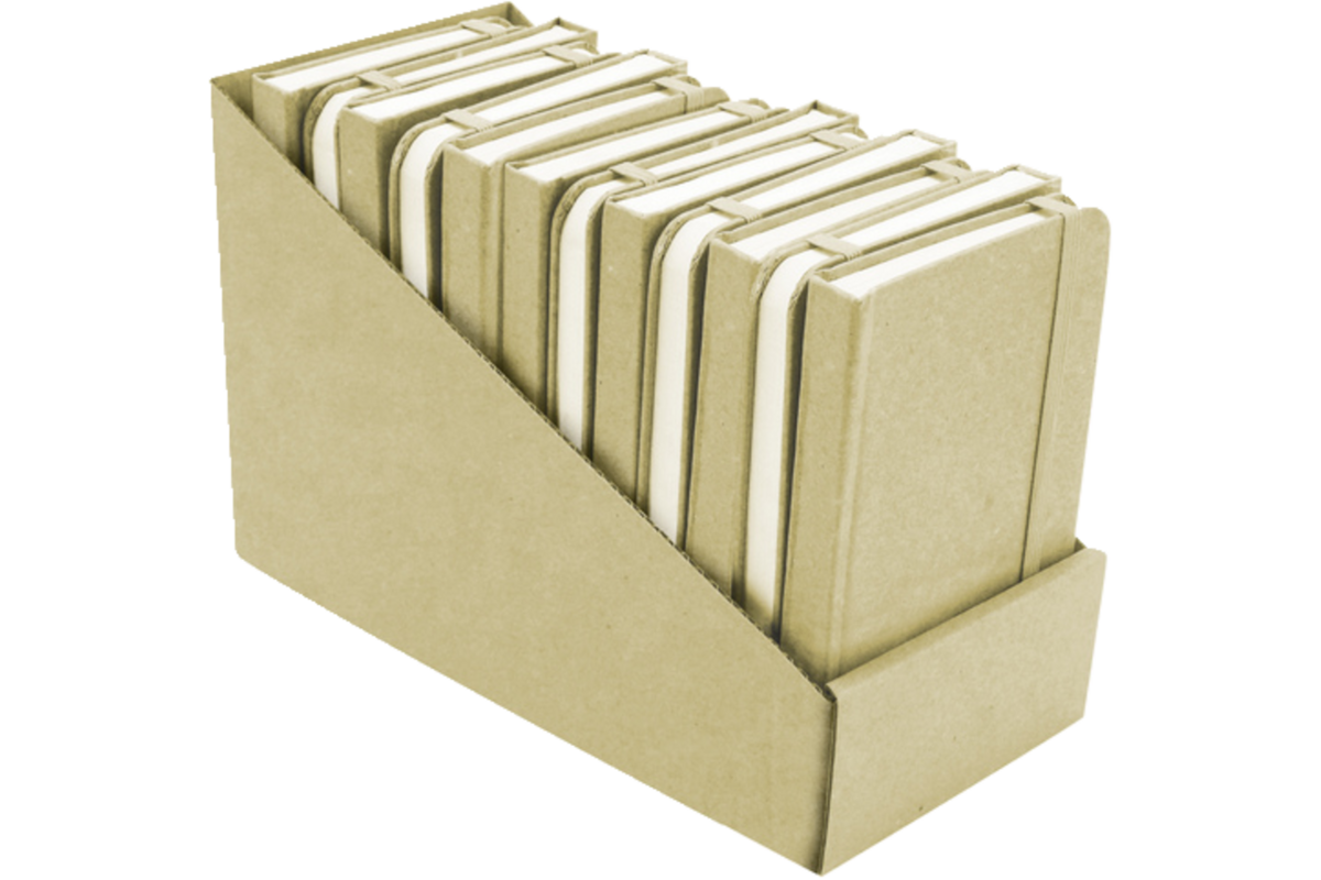Schrift A6 met harde kaft gelinieerd met elastiek 96 vel, 70 gram