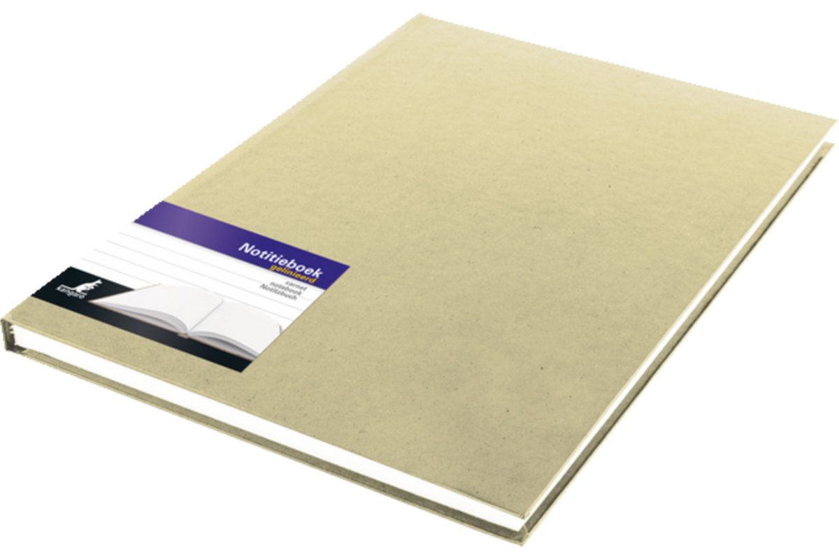 Schrift A4 met harde kaft gelinieerd 96 vel, 70 gram