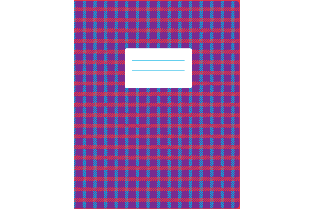 Schriften ruit 7,5x7,5 mm, Kleurpalet 16,5 x 21 cm, 80 gr (25 stuks)