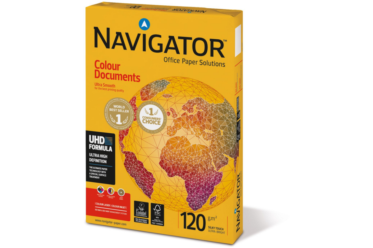 Kopieerpapier A4 Navigator 120 gram, 250 vel