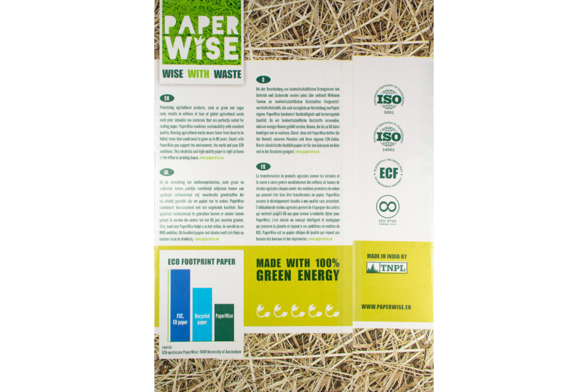 Kopieerpapier A3 | PaperWise ECO | wit 500 vel, 80 gr.