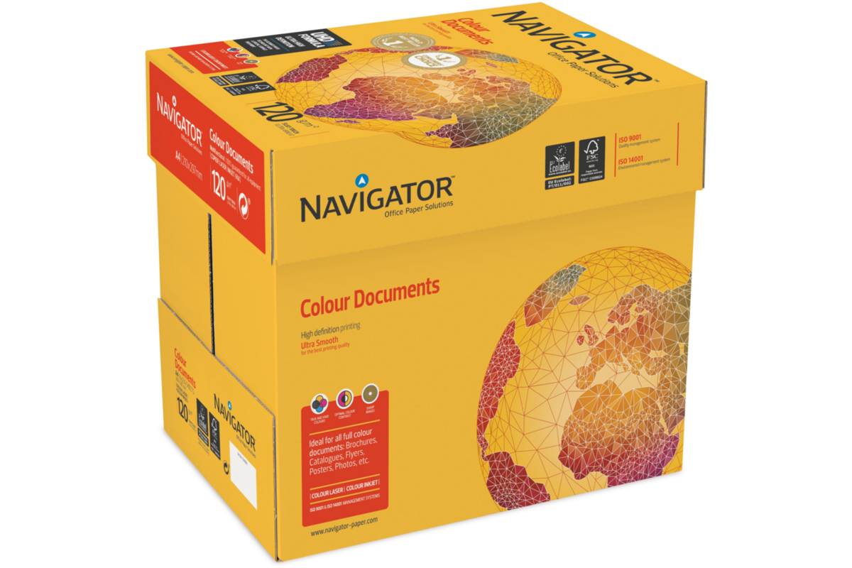 Kopieerpapier A3 Navigator 120gr wit 500vel