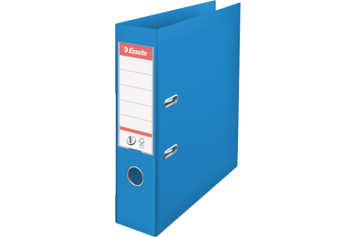 Ordner Esselte A4 vivida blauw, breedrug FSC