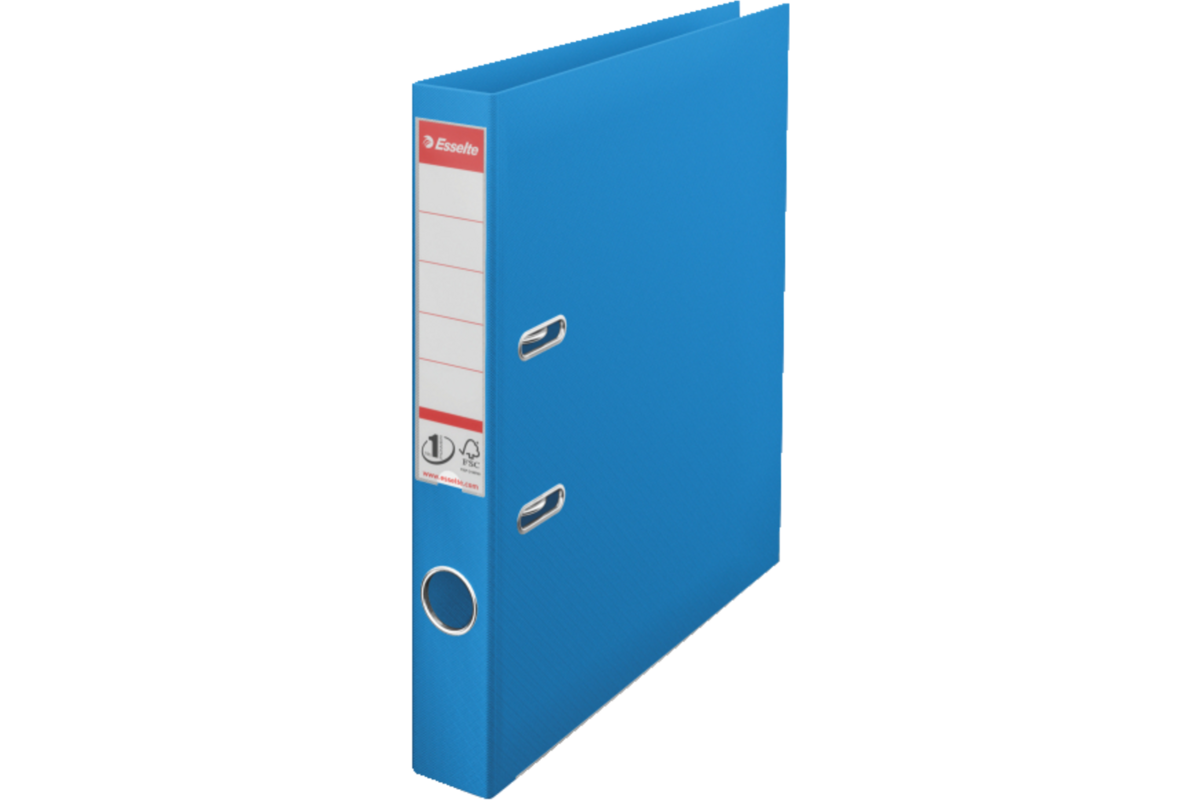 Ordner Esselte A4 vivida blauw, smalrug FSC