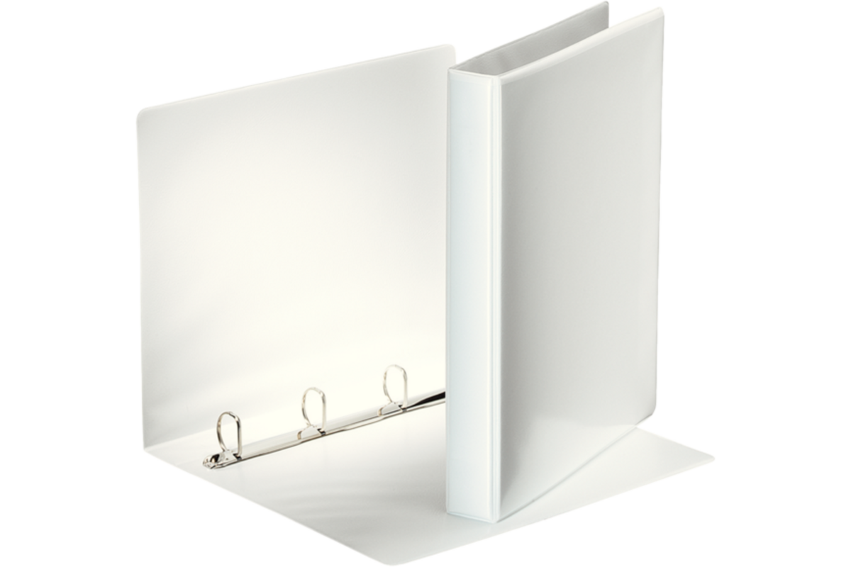 Presentatiemap Esselte 4-rings D-25mm wit