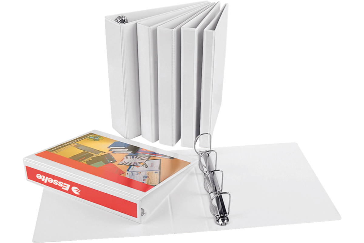 Presentatiemap Esselte 4-rings D-16mm, wit
