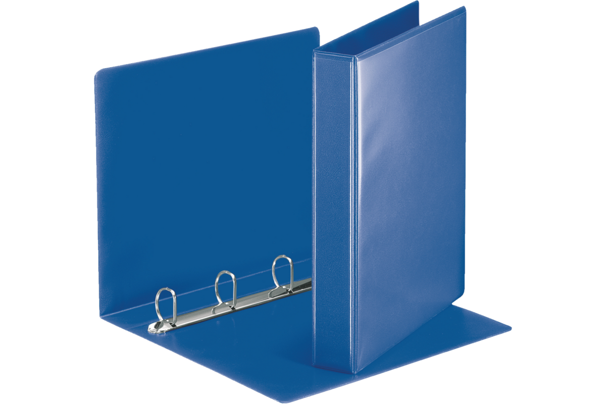 Presentatiemap Esselte 4-rings D-30mm, blauw
