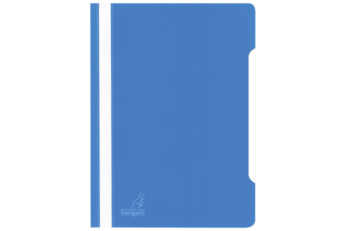 Snelhechtmap A4 blauw, 25 stuks