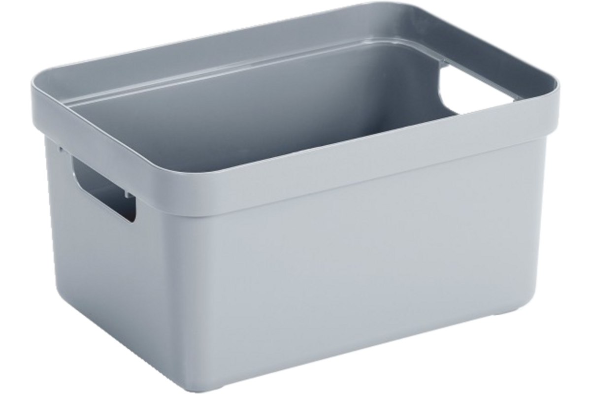 Opbergbox Sigma blauwgrijs 352 x 253 x183 mm, 13 liter