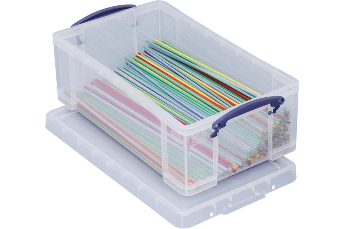 Opbergbox transparant 46,5 x 27 x 15,5 cm ( l x b x h ), 12 liter