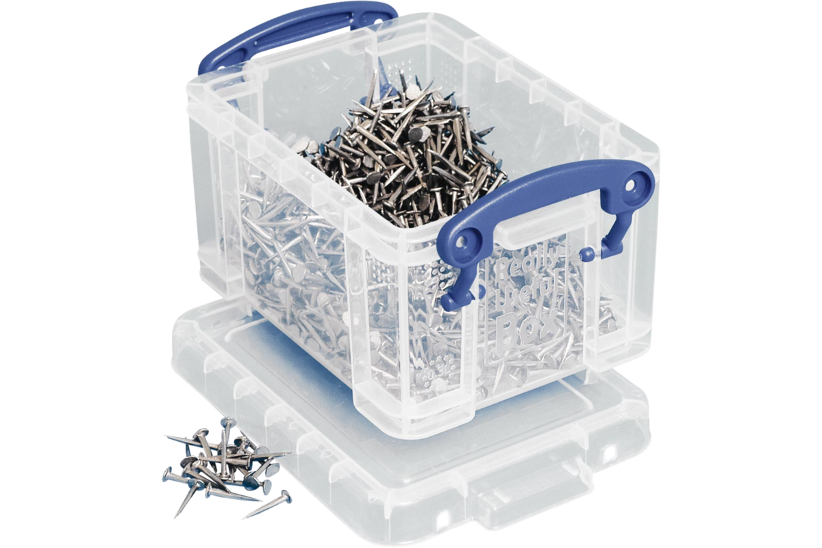 Opbergbox transparant 12 x 8,5 x 6,5 cm (l x b x h), 0,33 liter