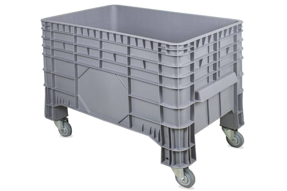 Opbergbak verrijdbare palletbox 1040x640x790 mm