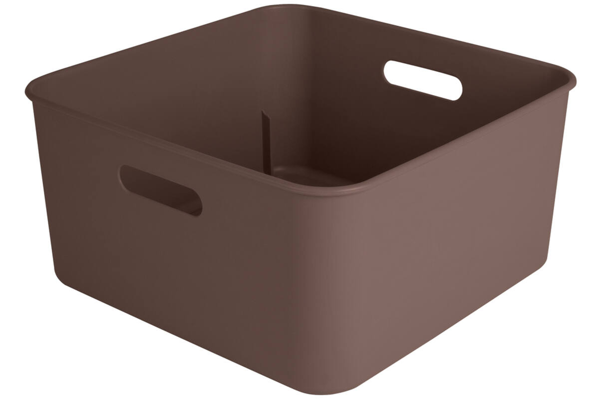 Opbergbox sigma cube 12,5 liter bruin