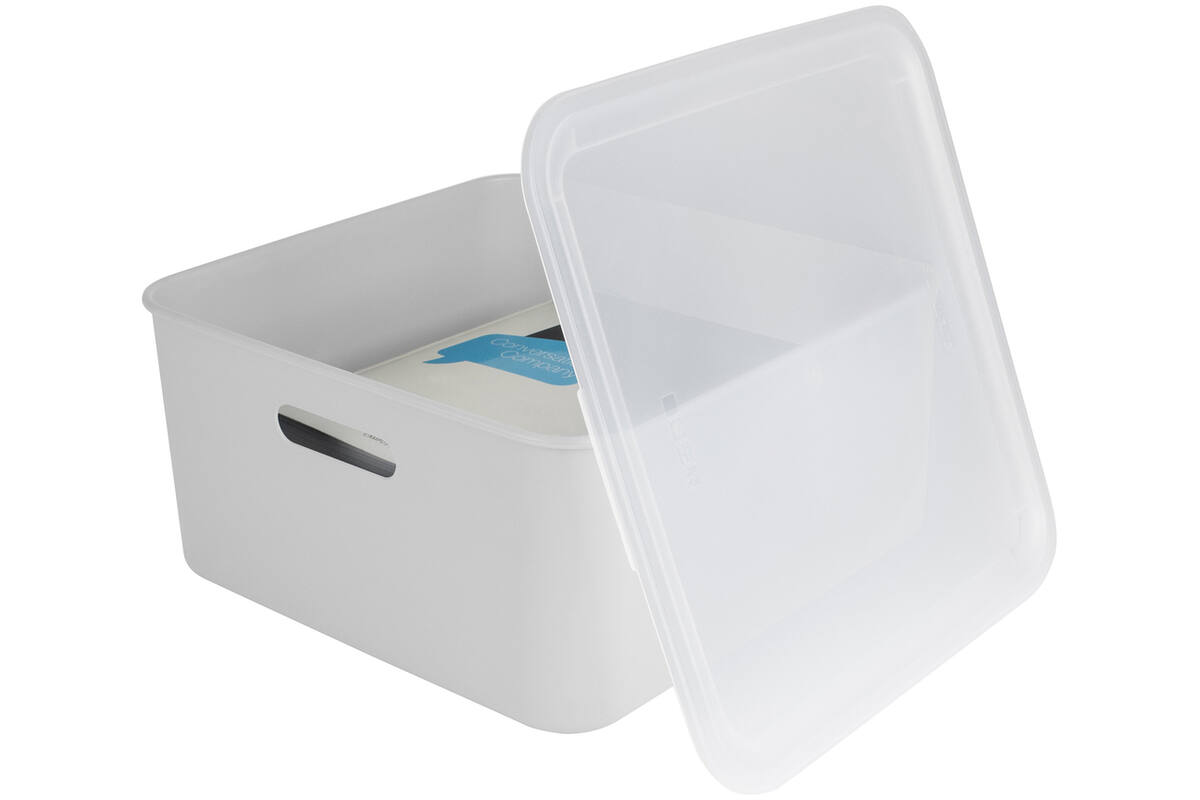 Opbergbox sigma cube 12,5 liter wit