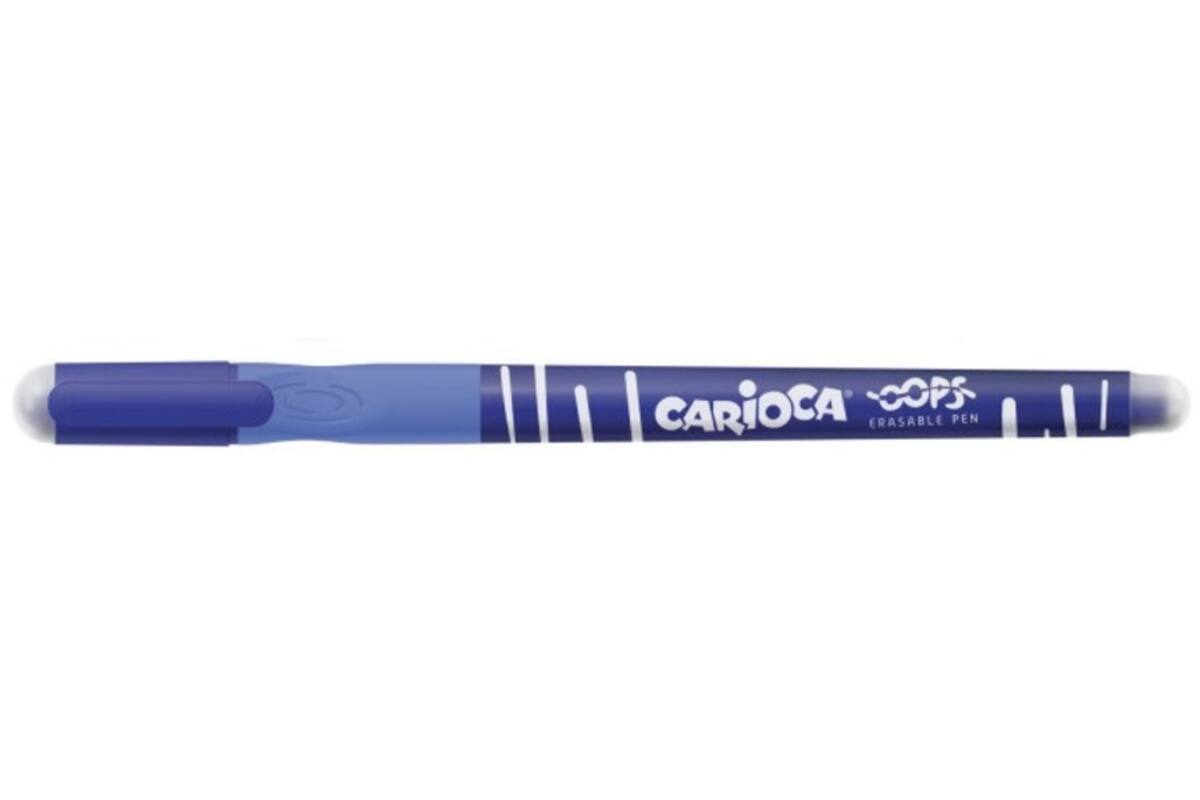 Rollerpen OOPS ergo-grip blauw, 12 stuks