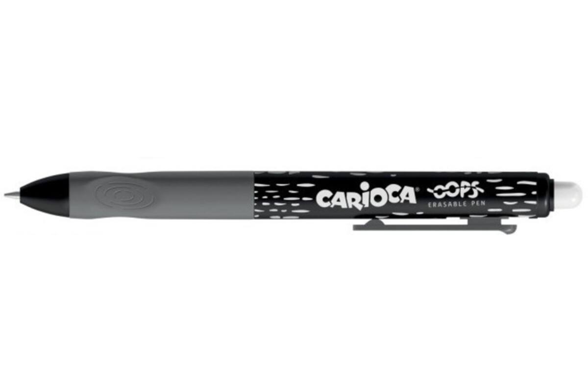 Rollerpen OOPS ergo-grip clic zwart, 12 stuks