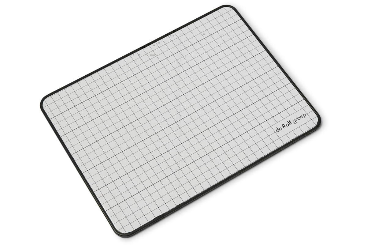 Whiteboard/wisbord Deluxe | de Rolf groep | blanco/gelinieerd, 10 stuks