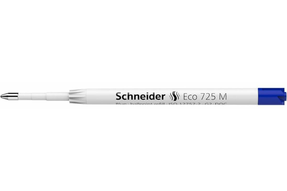 Balpenvulling Eco 725 M blauw, 10 stuks