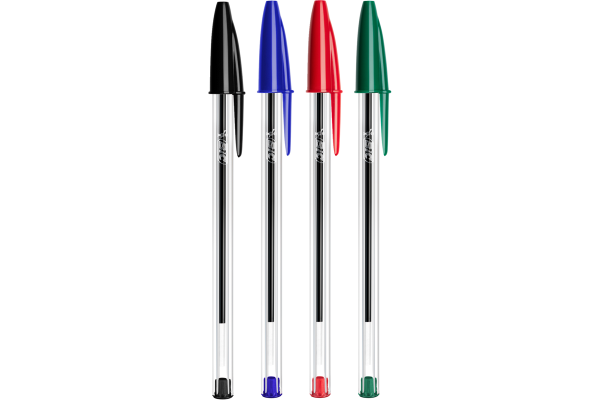 Balpen BIC cristal rood