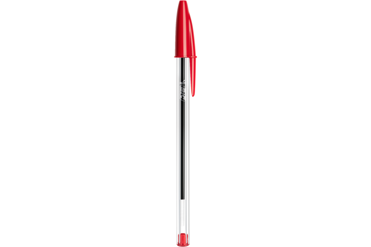 Balpen BIC cristal rood