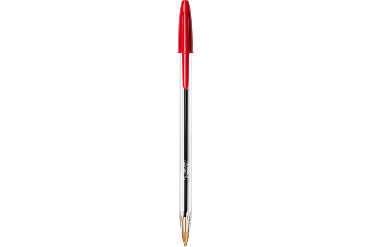 Balpen BIC cristal rood