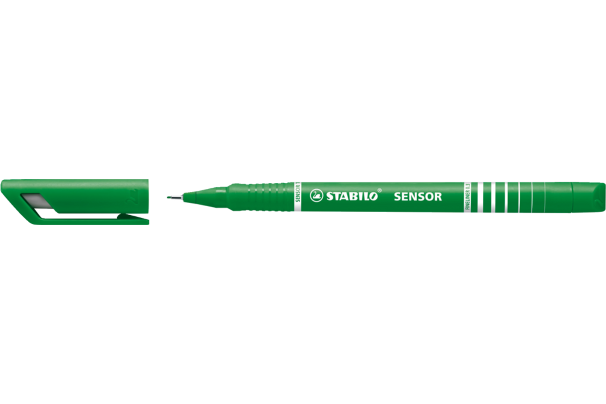 Fineliner STABILO SENSOR F groen