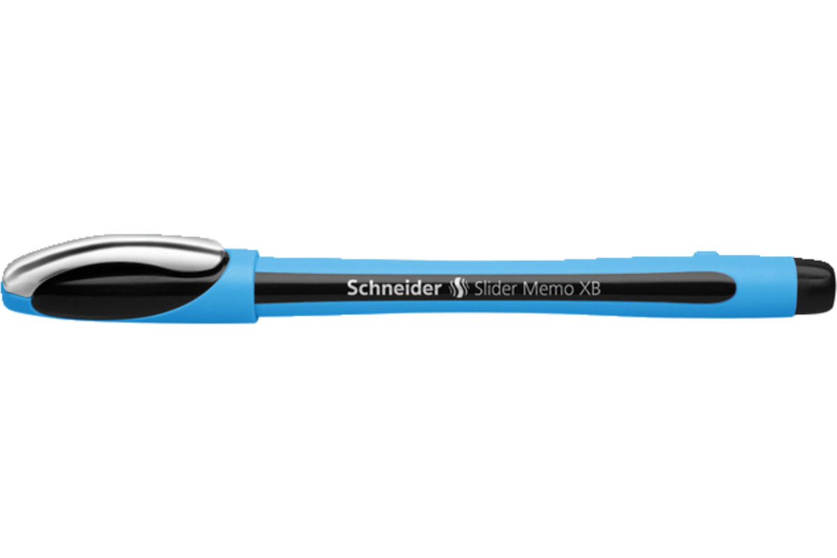 Rollerbalpen Schneider slider memo 1.4 mm zwart