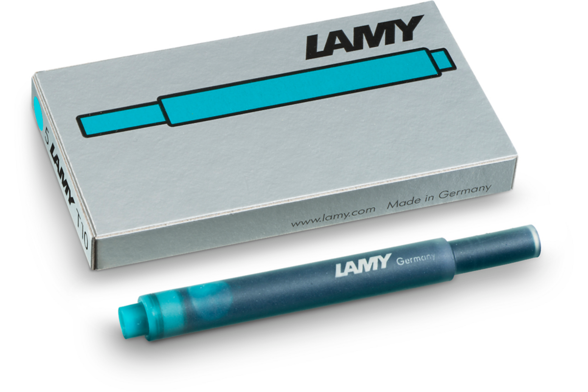 Inktpatroon Lamy turquoise, 5 stuks