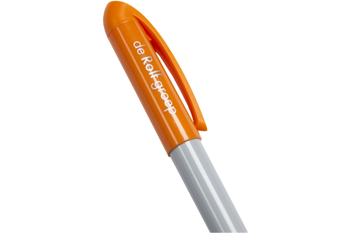 Rollerpen | de Rolf groep | oranje/grijs