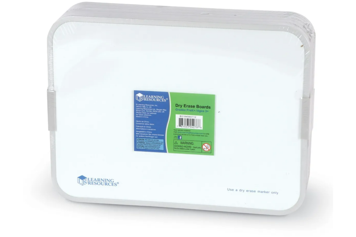 Whiteboard/wisbord magnetisch A4, 10 stuks