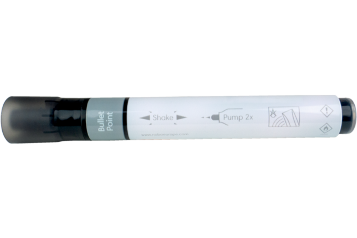 Whiteboardstiften Nobo Liquid Ink ronde punt 3 mm assorti, 10 stuks